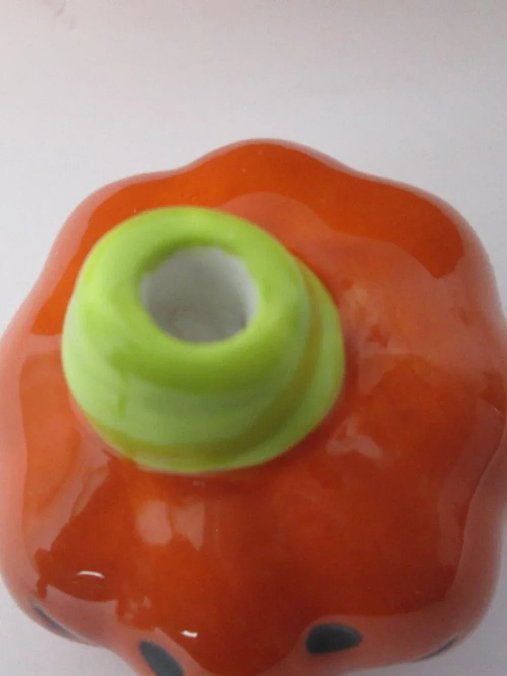 Tag Halloween Ceramic Pumpkin Jack O Lantern Taper Candle Holders 2-4 Packs NEW